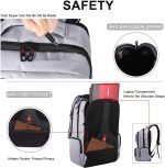 KUPRINE Travel Anti Theft Slim Durable Laptop Backpacks for Women Mens Lightweight Water Resistant College Computer Backpack Fits Most 15.6 Laptop & Tablet - Image 3